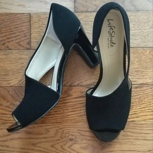 𝅺LIFESTRIDE Black Heels -> Lifestride Black Heels